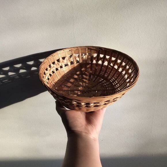 🌷Amazing Vintage Bread Basket Wedding Flower Girl's Basket Boho Seagrass Basket - Picture 4 of 15